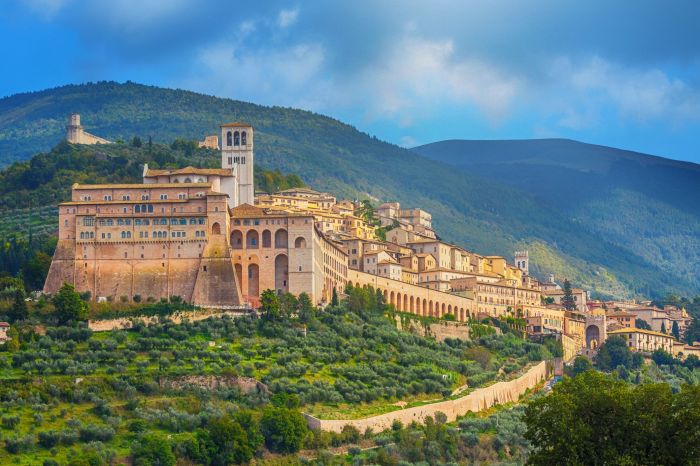 Assisi francis st saint footsteps